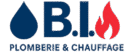 b.i plombier le blanc mesnil logo